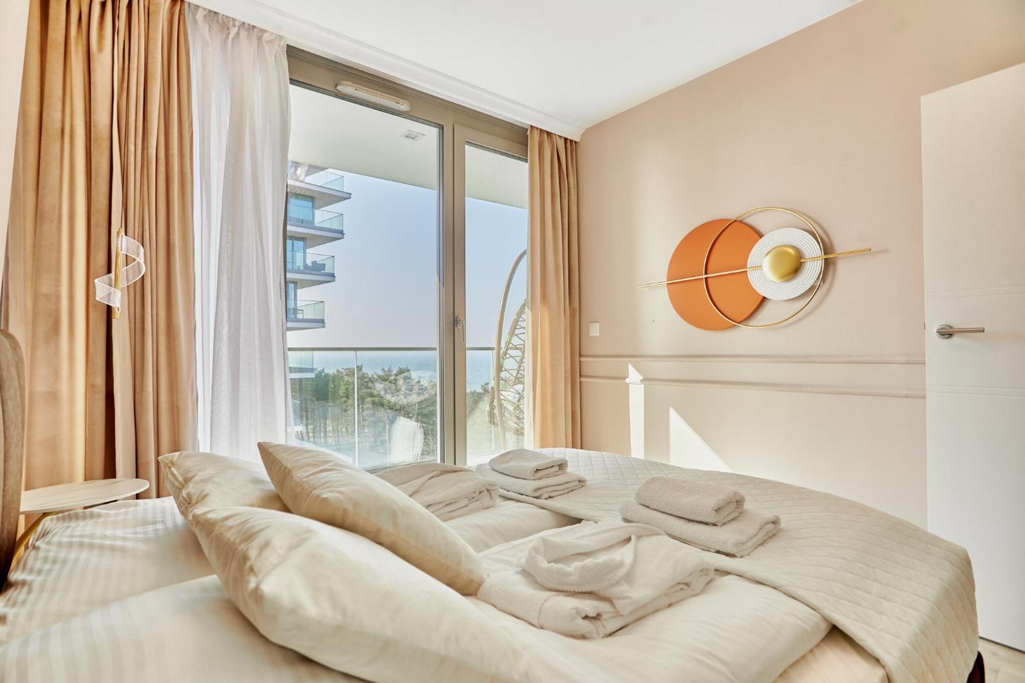 Wave - Aurum II Apartment - Front Sea View Miedzyzdroje Luaran gambar