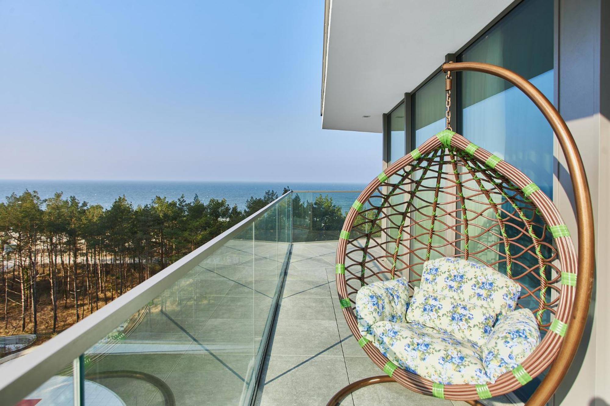 Wave - Aurum II Apartment - Front Sea View Miedzyzdroje Luaran gambar
