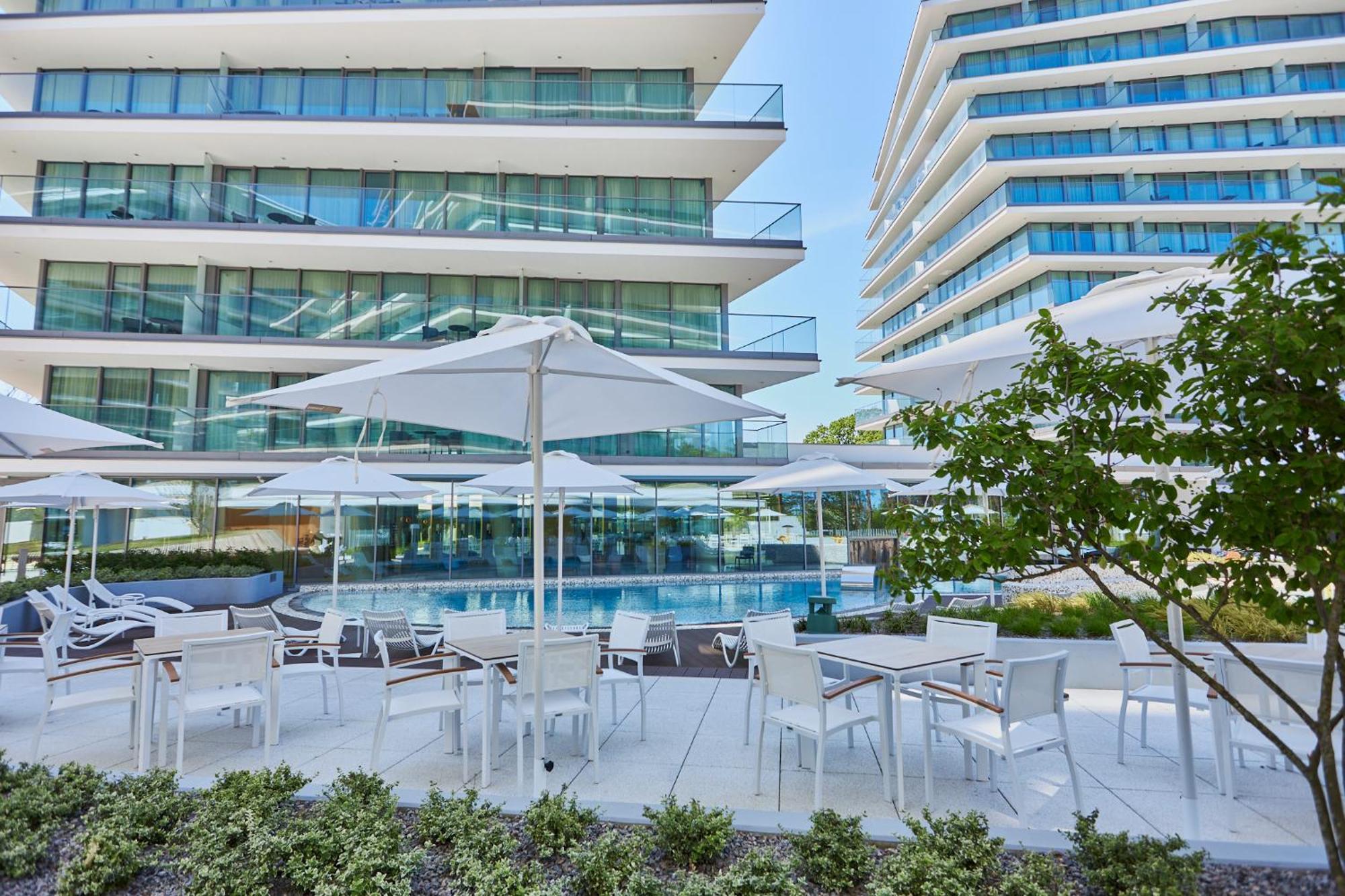 Wave - Aurum II Apartment - Front Sea View Miedzyzdroje Luaran gambar