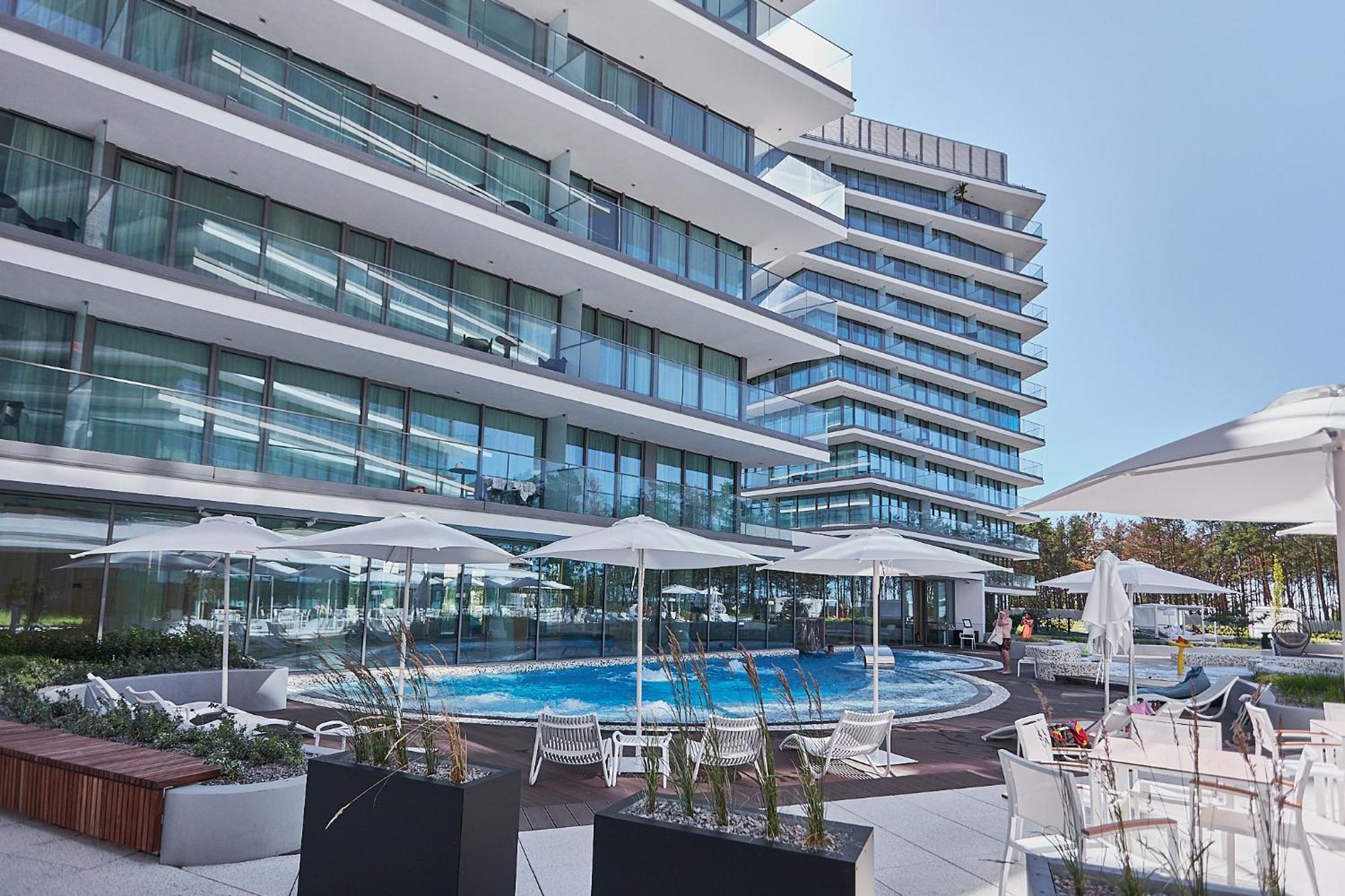 Wave - Aurum II Apartment - Front Sea View Miedzyzdroje Luaran gambar