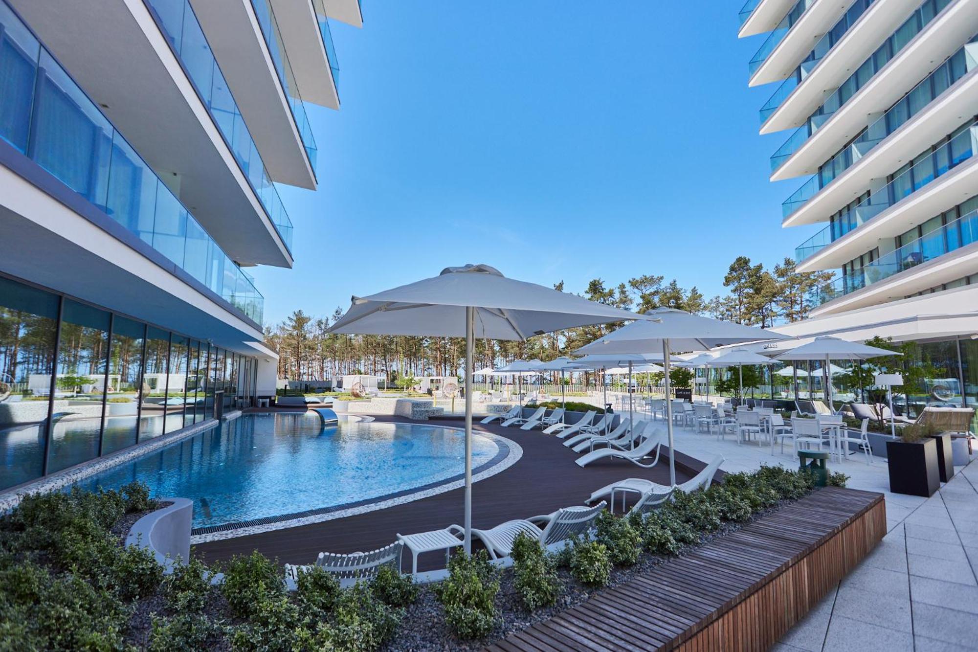 Wave - Aurum II Apartment - Front Sea View Miedzyzdroje Luaran gambar